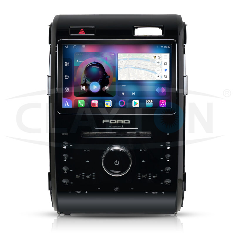Ford F150 2013-2014 (9-inch) Android Multimedia System (Manual AC)
