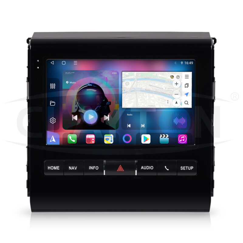 Toyota Land Cruiser 2016-2021 (9-inch) Android Multimedia System, High Option JBL System  (Design A)