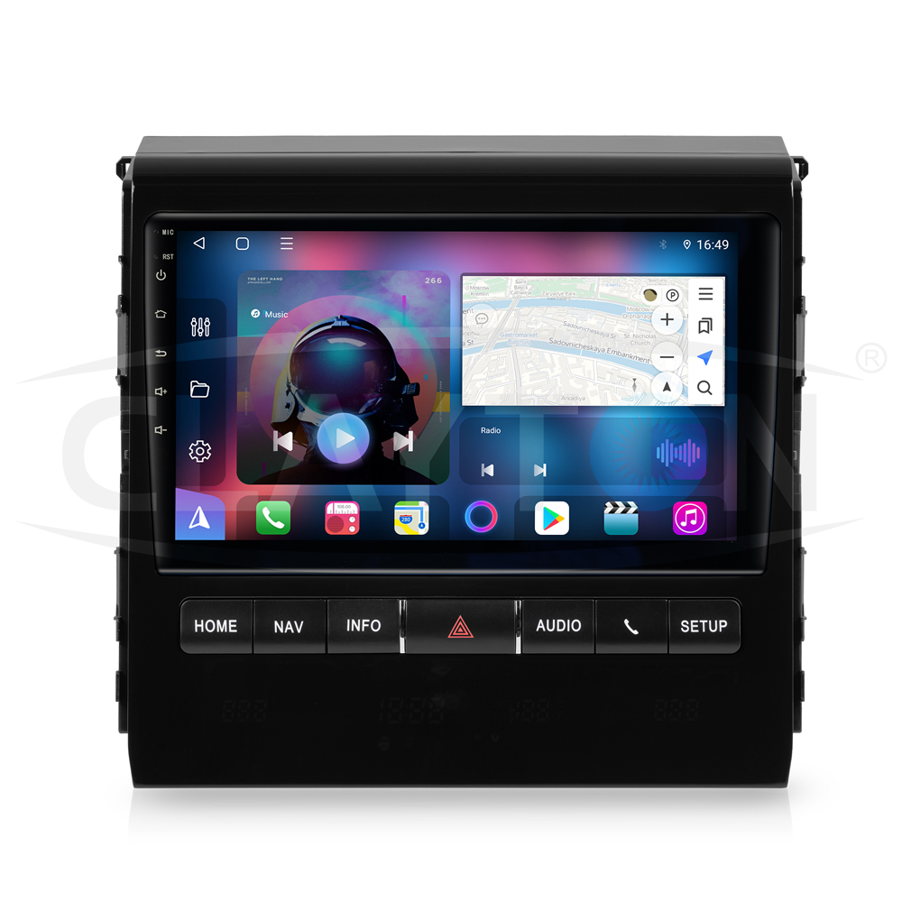 Toyota Land Cruiser 2016-2021 (9-inch) Android Multimedia System, High Option JBL System  (Design B)