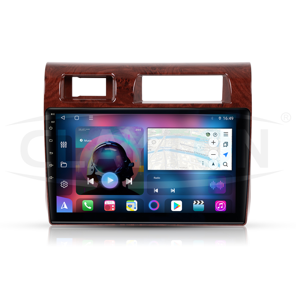Toyota Land Cruiser Pickup (9-inch) Android Multimedia System, (Wood)