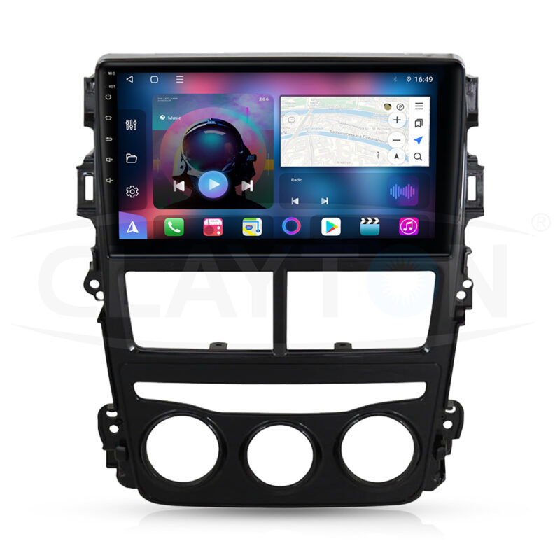 Toyota Yaris 2018-2021 (9-inch) Android Multimedia System ( Manual Ac )