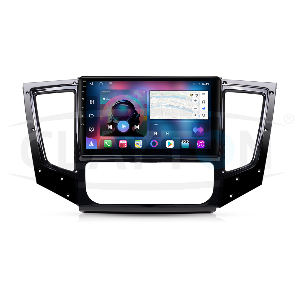 Mitsubishi Montero 2015 (9-inch) Display Android Multimedia System (Automatic AC)