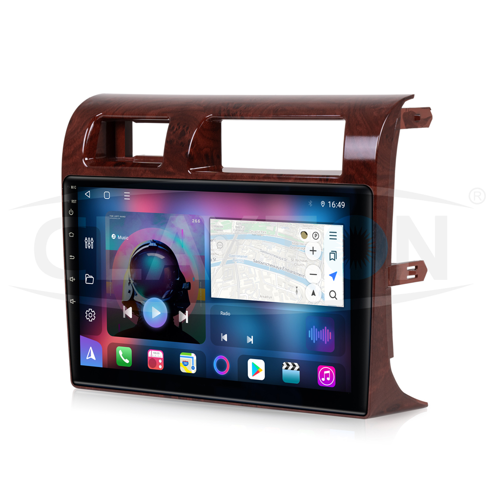 Toyota Land Cruiser Pickup (9-inch) Android Multimedia System, (Wood) - Image 2