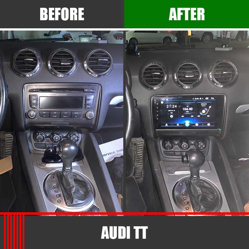Audi TT Mk2 2006 14 Android Monitor Best Android Screen