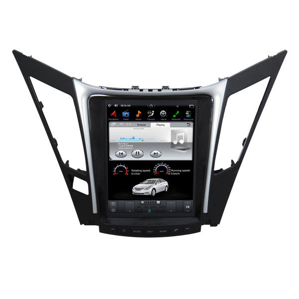 Hyundai Sonata 2010 – 14 Android Monitor Tesla Style