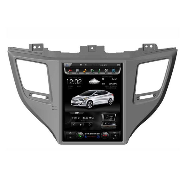 Hyundai Tucson 2016 – 17 Android Monitor Tesla Style