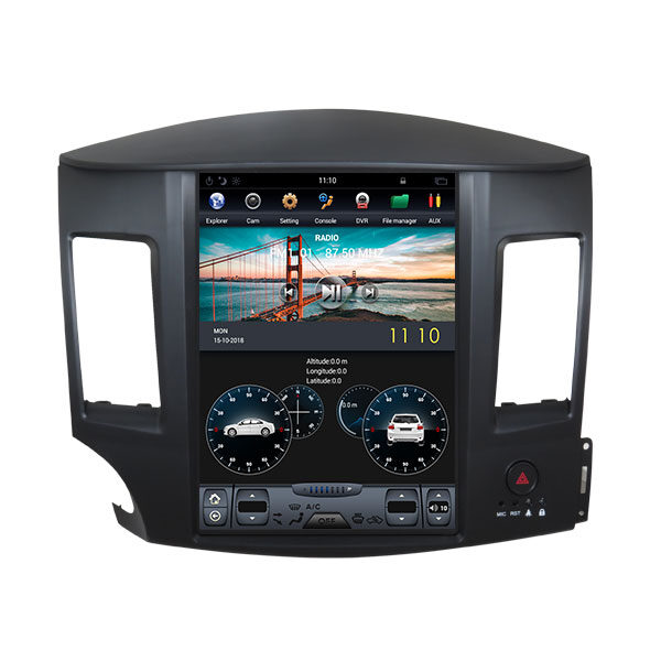 Mitsubishi Lancer 2008 – 18 Android Monitor Tesla Style