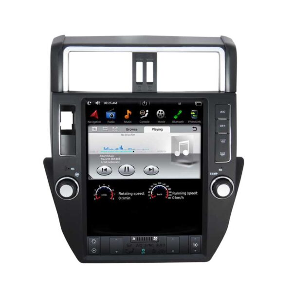 Toyota Prado 2010 – 13 Android Monitor Tesla Style