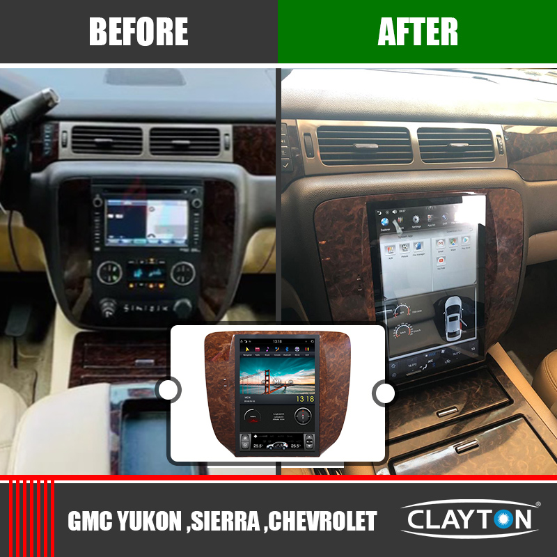 GMC Yukon ,Sierra ,Chevrolet Android Monitor Best Android Screen