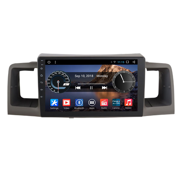 android screen for toyota corolla 2003