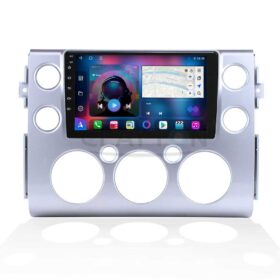 Toyota FJ Cruiser 2008-2024 (9 Inch) Android Multimedia System (Silver)