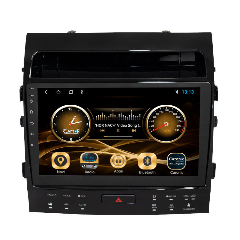 Clayton Car Auto Radio GPS Navigation Stereo for Toyota Landcruiser 2008-2015 VXR, Head Unit Android Touch Screen