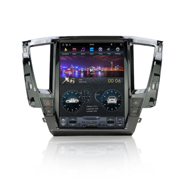 Mitsubishi Montero 2020 Android Multimedia System Tesla Design