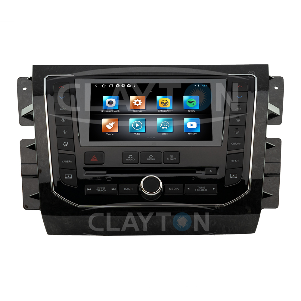Nissan Patrol 2013 – 2021 Dual Screen Android Monitor With CD player ( Nismo Color ) - Image 4