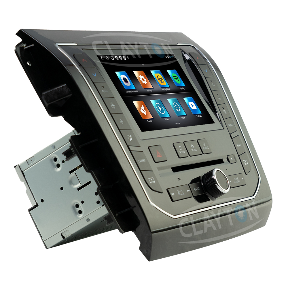 Nissan Patrol 2013 – 2021 Dual Screen Android Monitor With CD player ( Nismo Color ) - Image 5