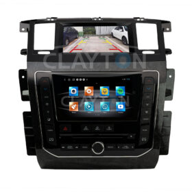 Nissan Patrol 2013 – 2021 Dual Screen Android Monitor With CD player ( Nismo Color )