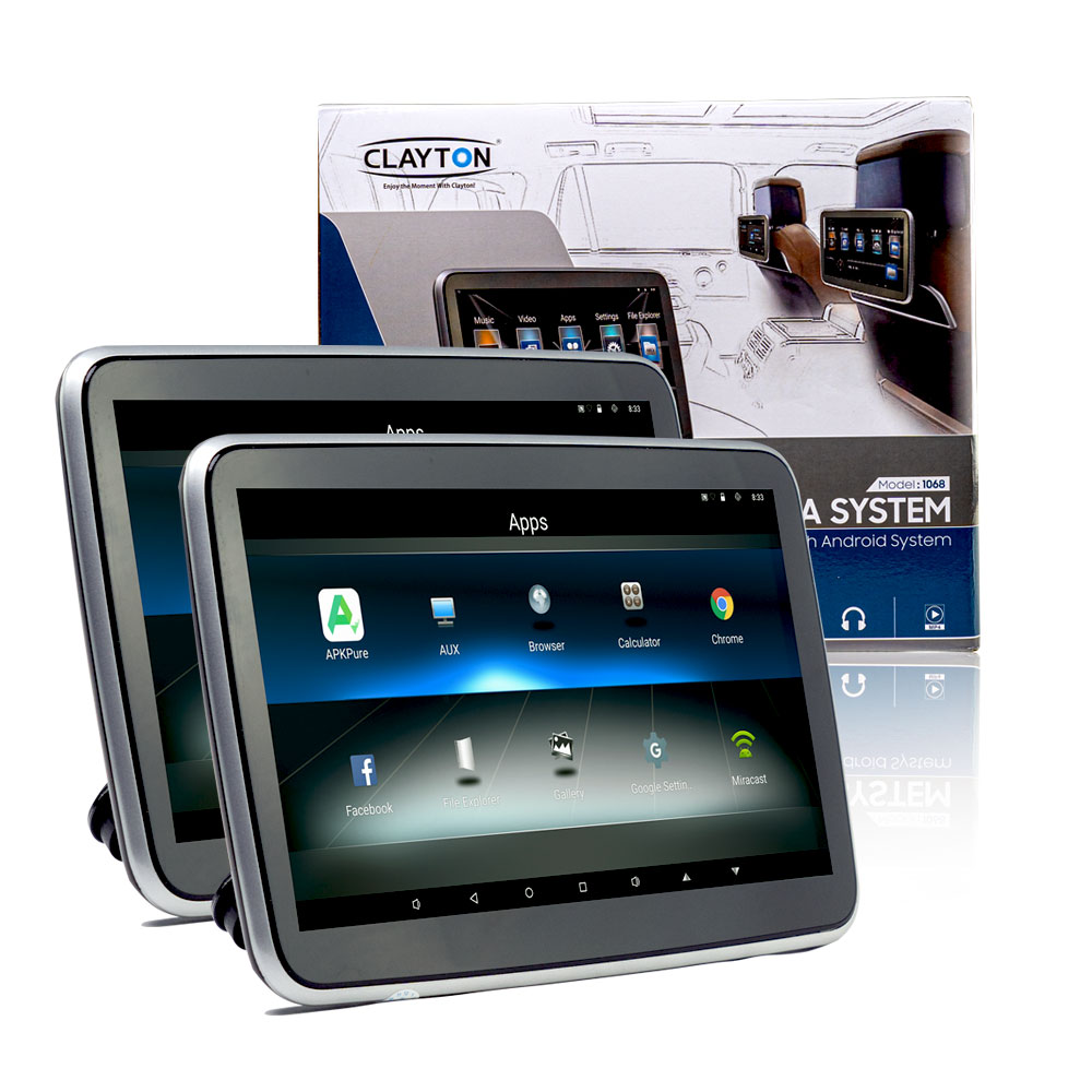 Universal Multifunction Car TV Headrest Monitor 10.6 Inch Latest