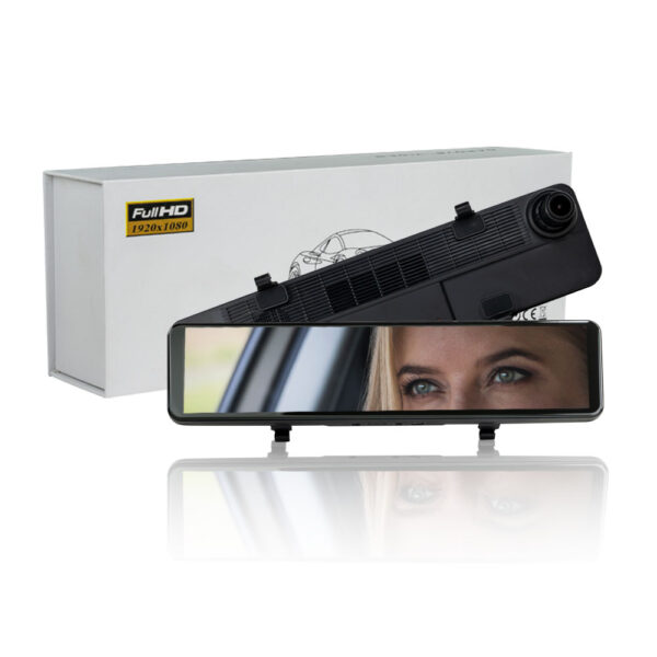 CLAYTON Rear View Mirror with Ultra Bright Auto Adjusting Brightness Universal Fit
