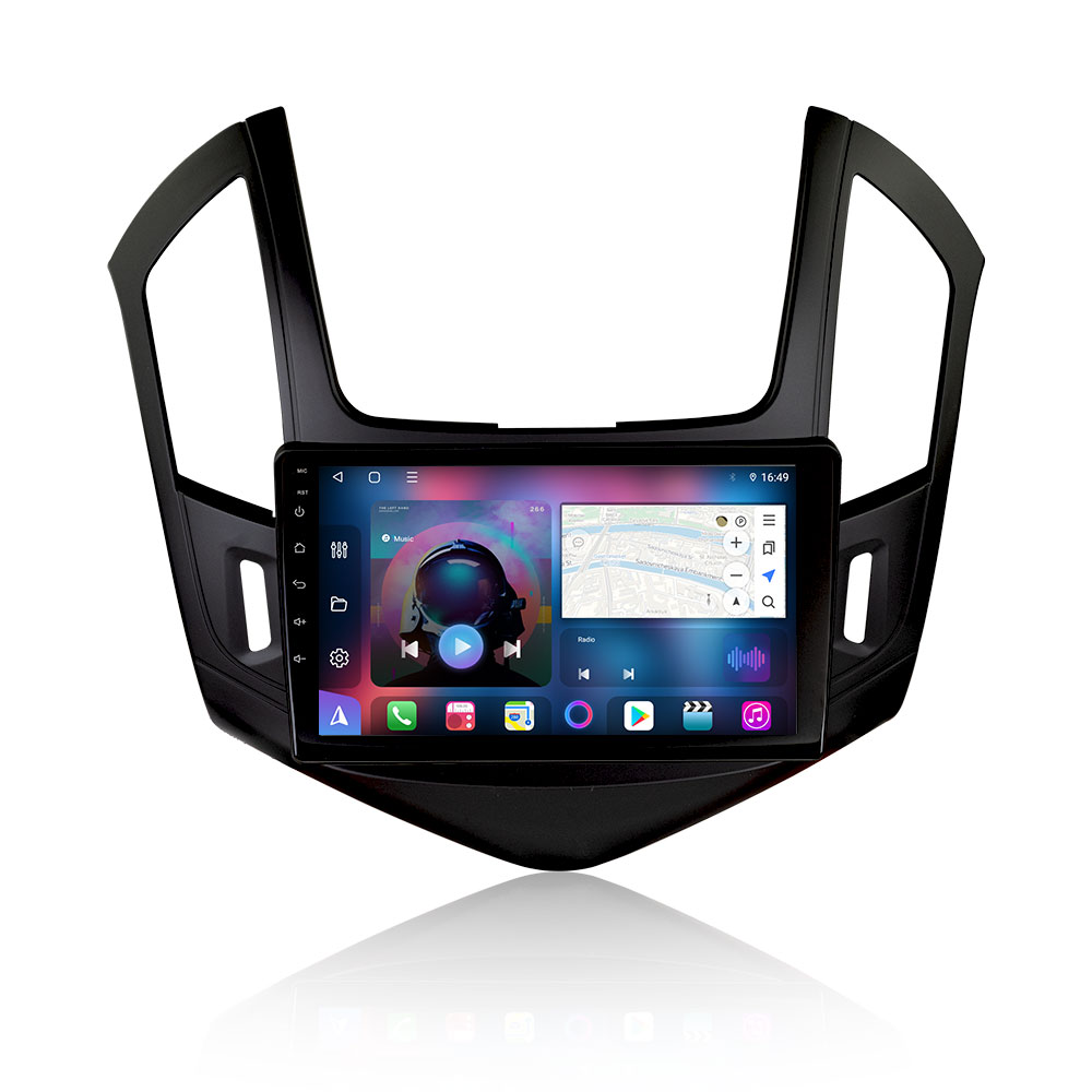 Chevrolet Cruze 2014-2017 (9-inch) Android Multimedia System (Black)