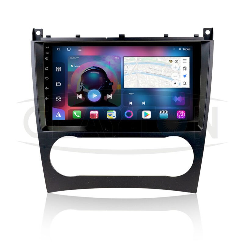 Mercedes Benz 8731 C-Class (9-INCH) Android Multimedia System Full Touch Screen