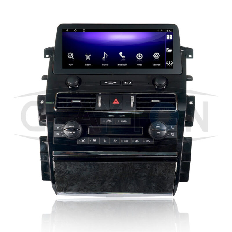 Nissan Patrol 2013 – 2022 12inch Android Screen 2022 Design