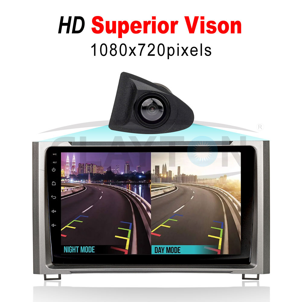 Car Front View Parking HD Camera for Toyota inside Logo - Image 2