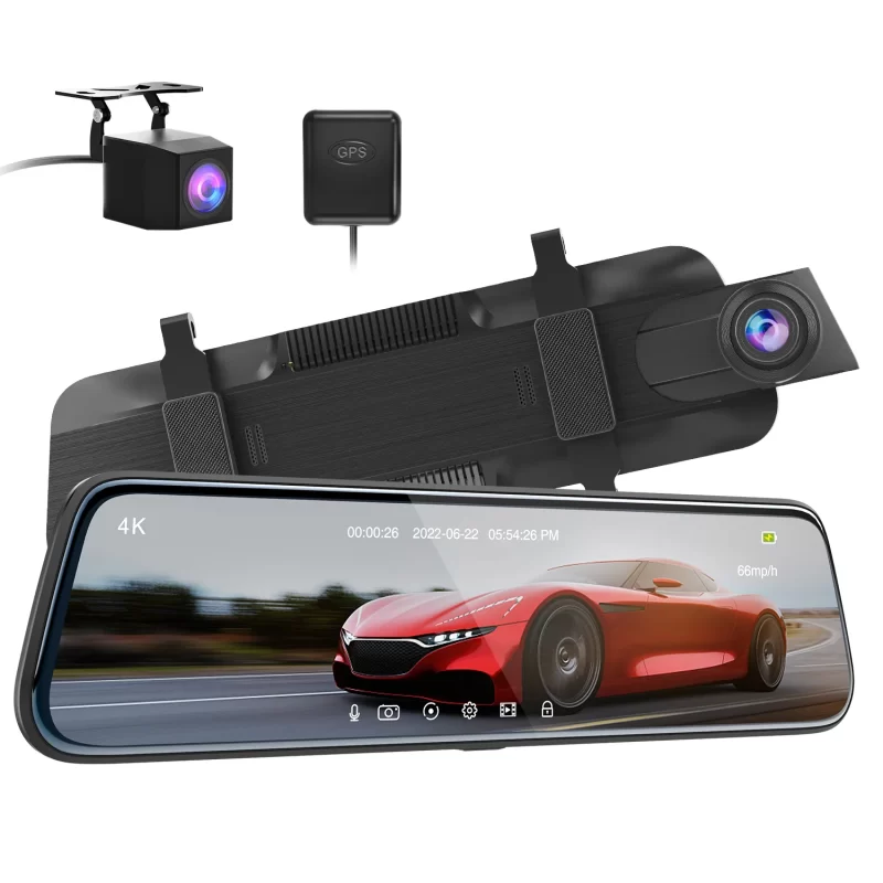 ThiEYE CarView4 Dual Lens 4K Mirror Dash Camera