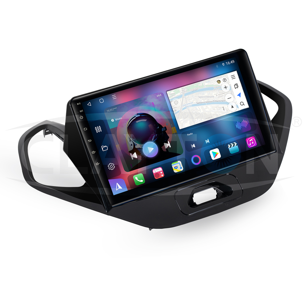 Ford Figo 2019-2024 (9-inch) Android Multimedia System, (Black) - Image 3