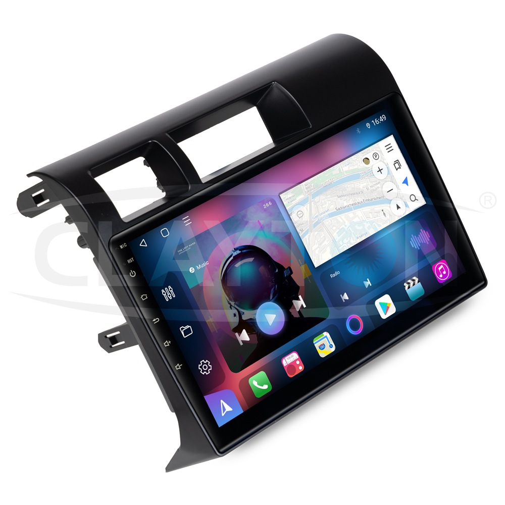 Toyota Land Cruiser Pickup (9-inch) Android Multimedia System (Black) - Image 3