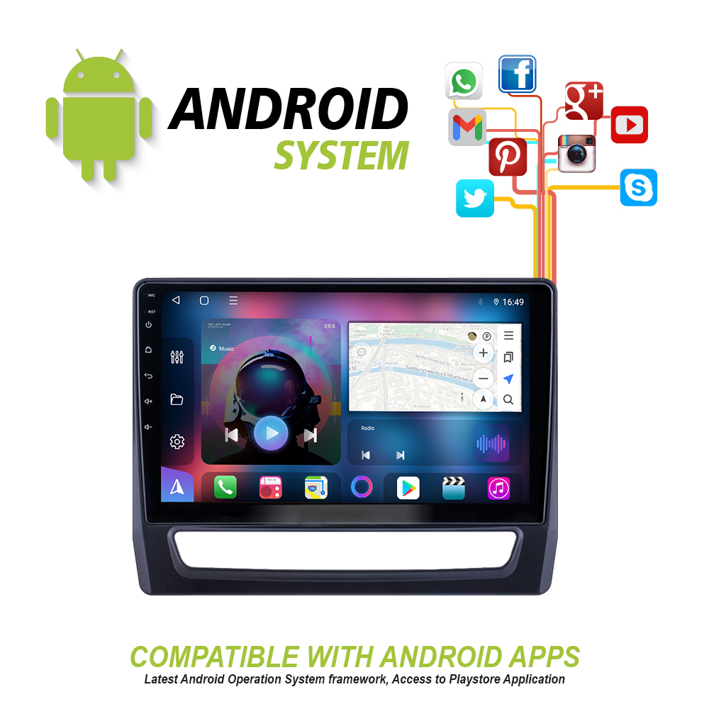 Mitsubishi ASX 2023 Android Head Unit QLED Display Car Radio with Bluetooth GPS Navigation System - Image 6