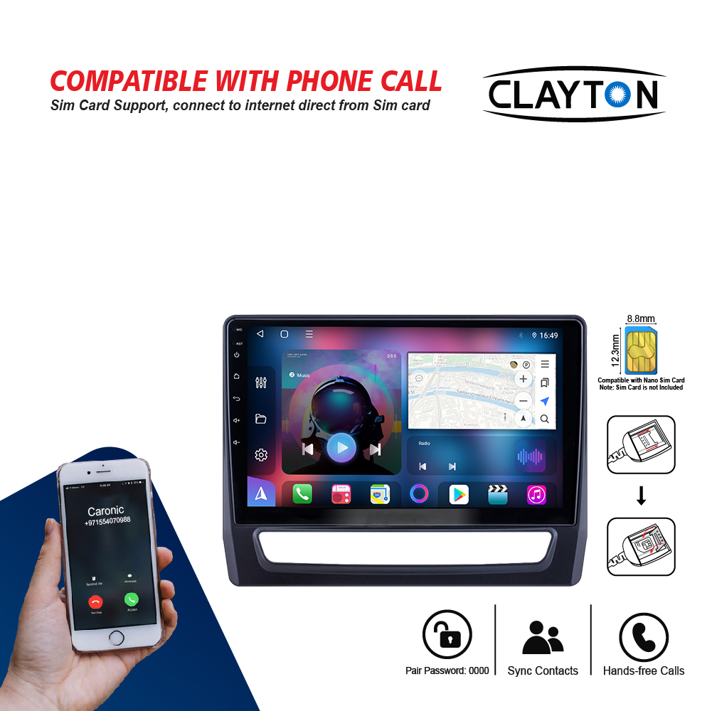 Mitsubishi ASX 2023 Android Head Unit QLED Display Car Radio with Bluetooth GPS Navigation System - Image 3