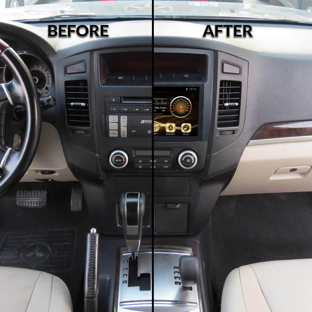 Mitsubishi Pajero 2010 – 2021 (9-inch)Android Multimedia Full Touch Screen - Image 2