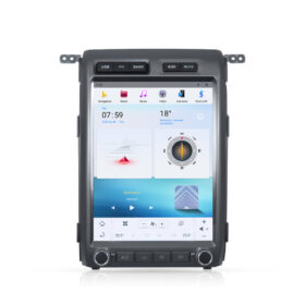 Ford F150 2009-2012 (12.1-inch) Android Monitor Tesla Style (Manual AC)