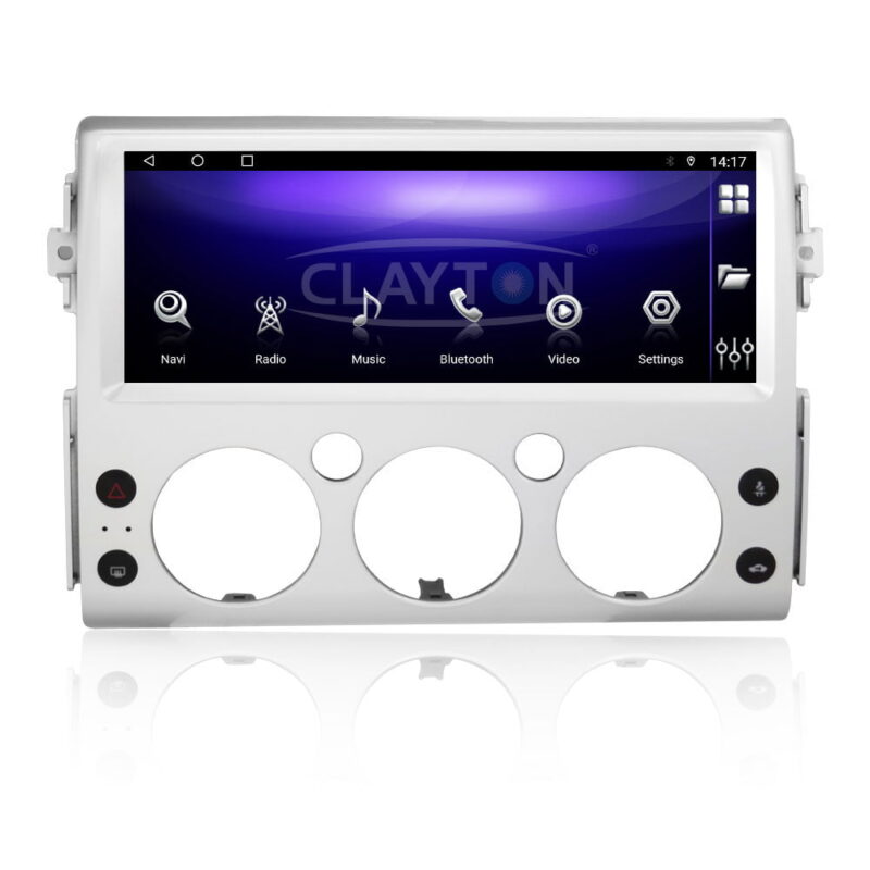 Toyota Fj Cruiser 2008 – 2020 12.3-inch Android Multimedia System (Silver)