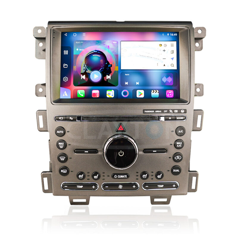 Ford Edge Android Head Unit QLED Display Car Radio with Bluetooth GPS Navigation System