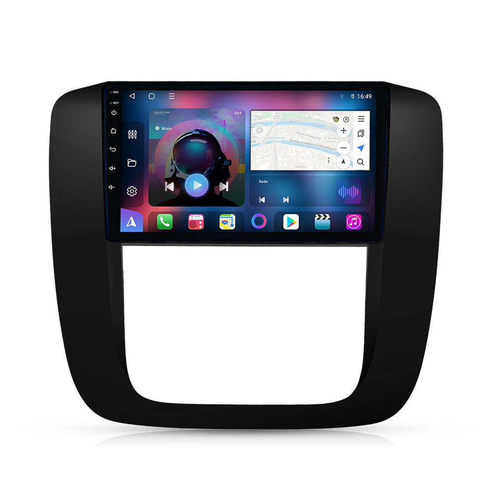 GMC / Chevrolet 2007-2012 (9-inch) Android Multimedia screen (Black)