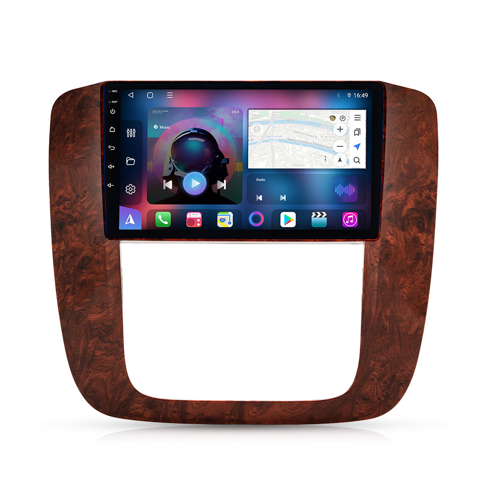 GMC / Chevrolet 2007-2012 (9-inch) Android Multimedia screen (Wood)