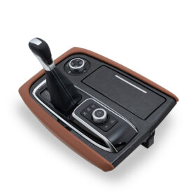 Nissan Patrol Center Gear Console with Gear Knob & Multimedia Control Panel (Brown)
