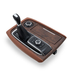 Nissan Patrol Center Gear Console with Gear Knob & Multimedia Control Panel (Wooden)