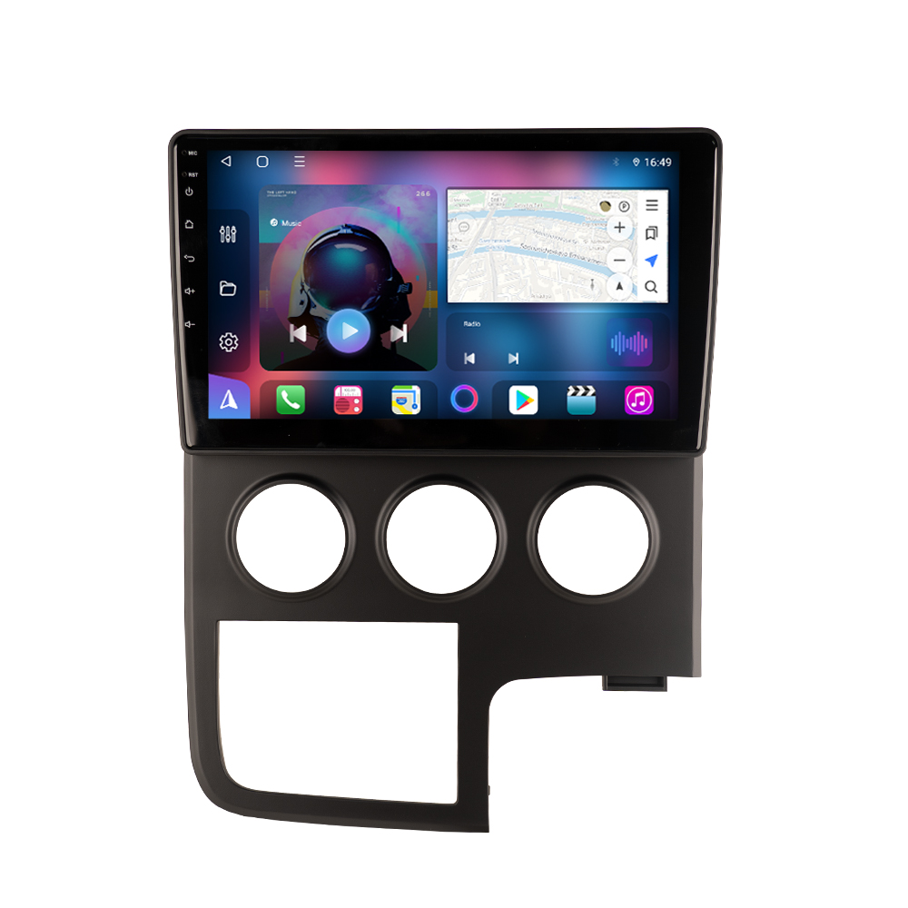 Toyota HiAce 2019+ Android Head Unit QLED Display Car Radio with Bluetooth GPS Navigation System