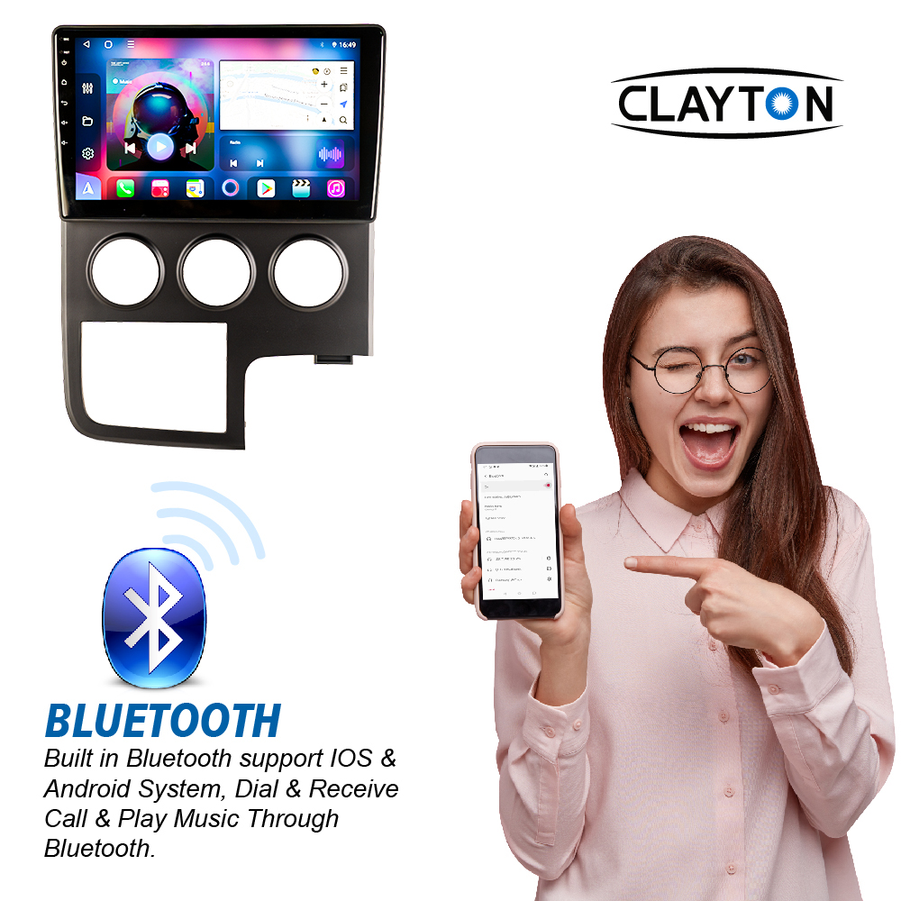 Toyota HiAce 2019+ Android Head Unit QLED Display Car Radio with Bluetooth GPS Navigation System - Image 3