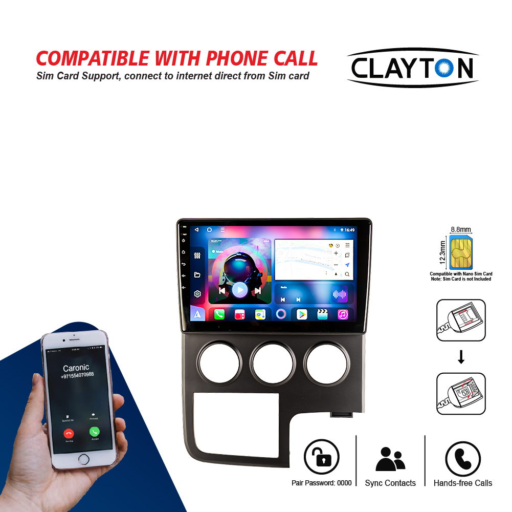 Toyota HiAce 2019+ Android Head Unit QLED Display Car Radio with Bluetooth GPS Navigation System - Image 6