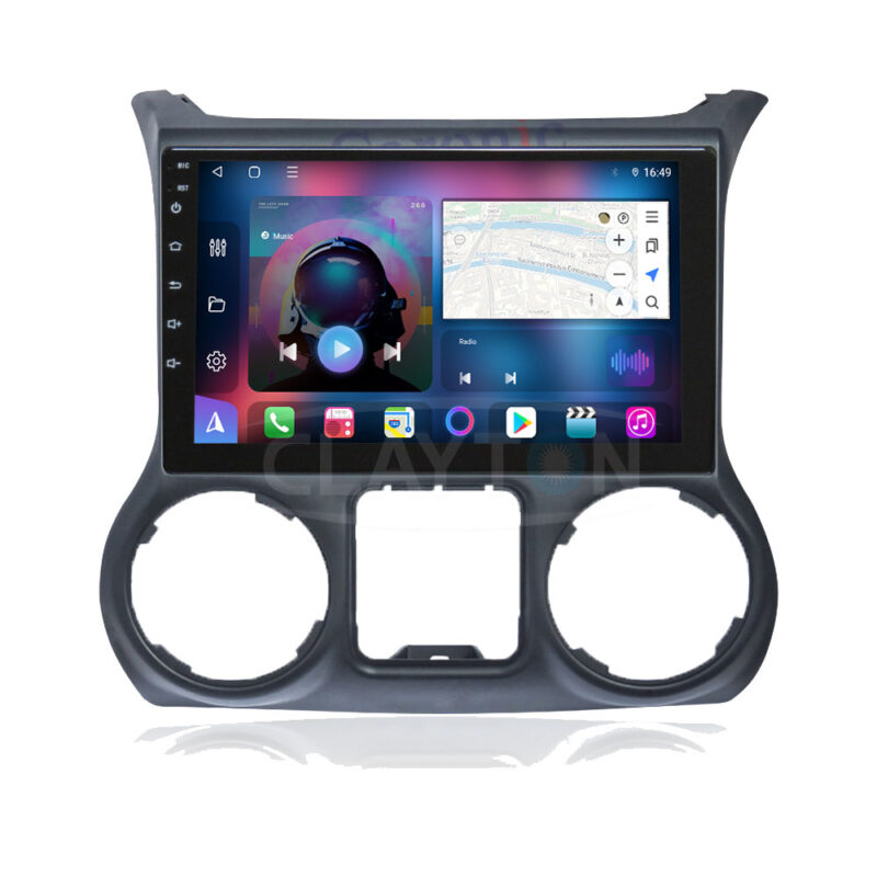 Jeep Wrangler JK 2011 – 2017 10.1-inch Android Multimedia System Full Touch Screen