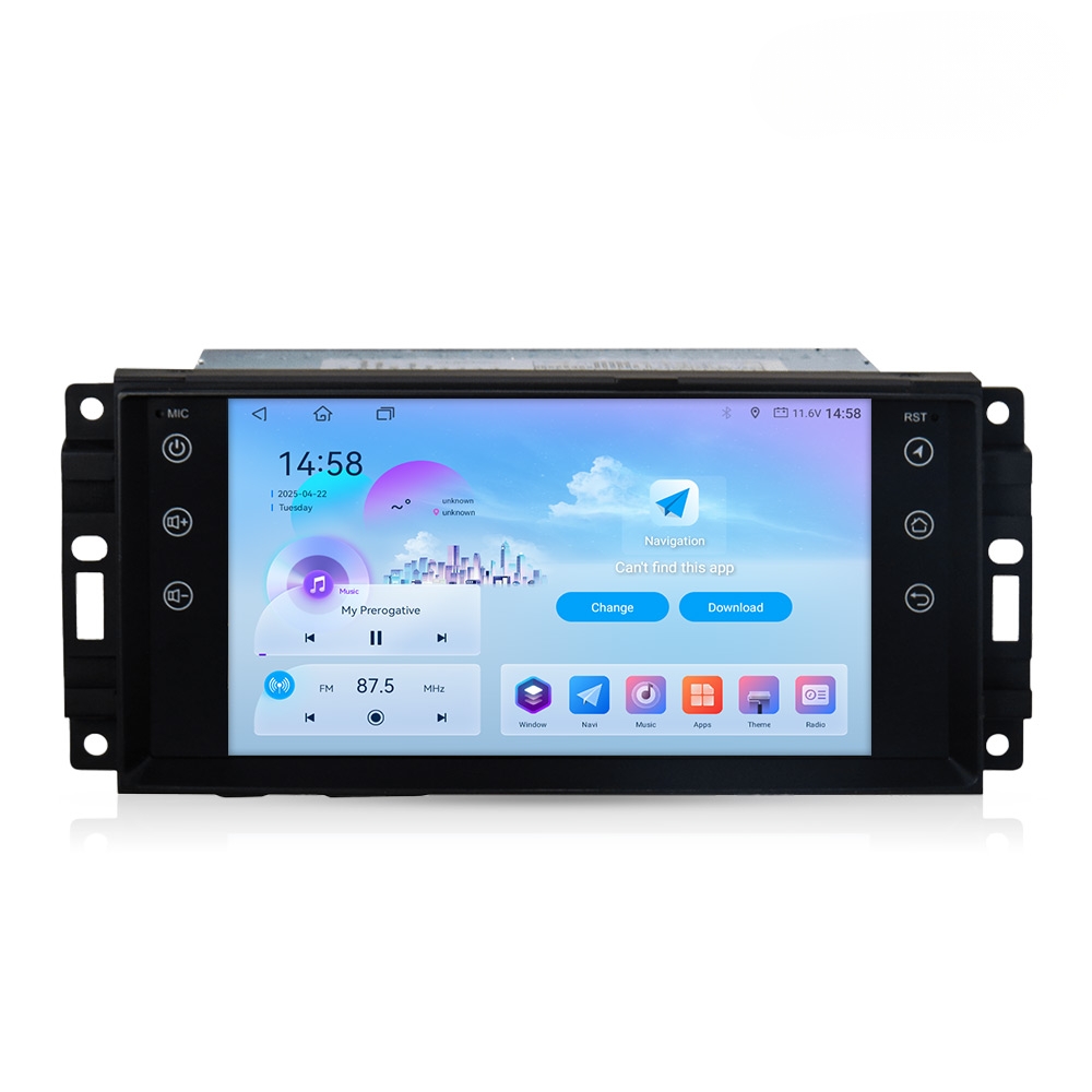 Jeep Wrangler Universal (7-inch) Android Multimedia System
