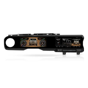 Jeep Wrangler JL 2018-2023 (22-inch) Dual-Screen Head Unit & Digital Cluster (Black)