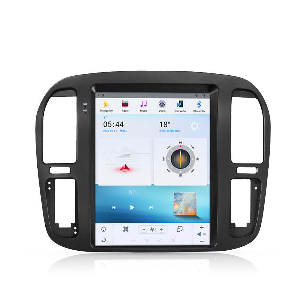 Toyota Land Cruiser 1998-2022 (12.1-inch) Tesla Style Android Multimedia System