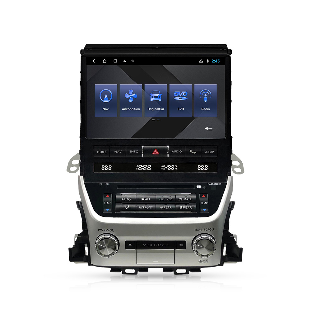 Toyota Land Cruiser (GXR) 2008-2021 (10-inch) Android Monitor (JBL DESIGN)