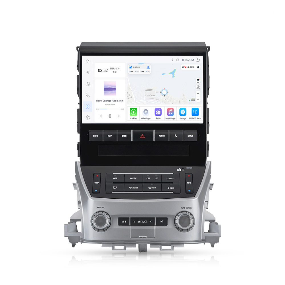 Toyota Land Cruiser (GXR/VXR) 2008-2021 (10-inch) Android Monitor (JBL DESIGN)