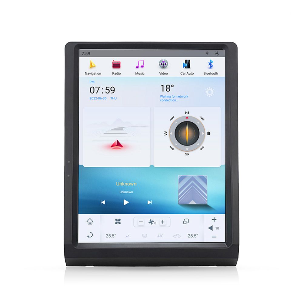 Toyota Land Cruiser Pickup 71/76/78/79 (12.1-inch) Tesla Style Android Monitor