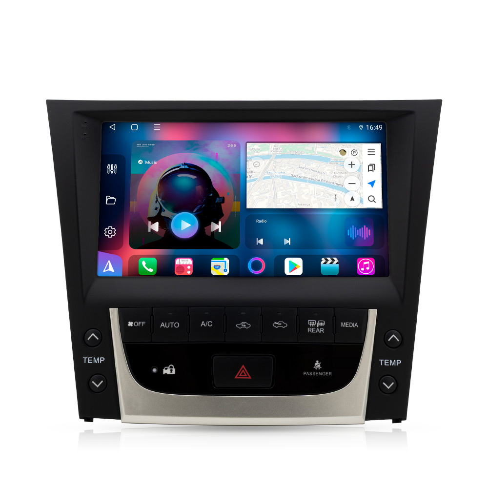 LEXUS GS300 2006-2012 (9-inch) Android Head Unit QLED Display
